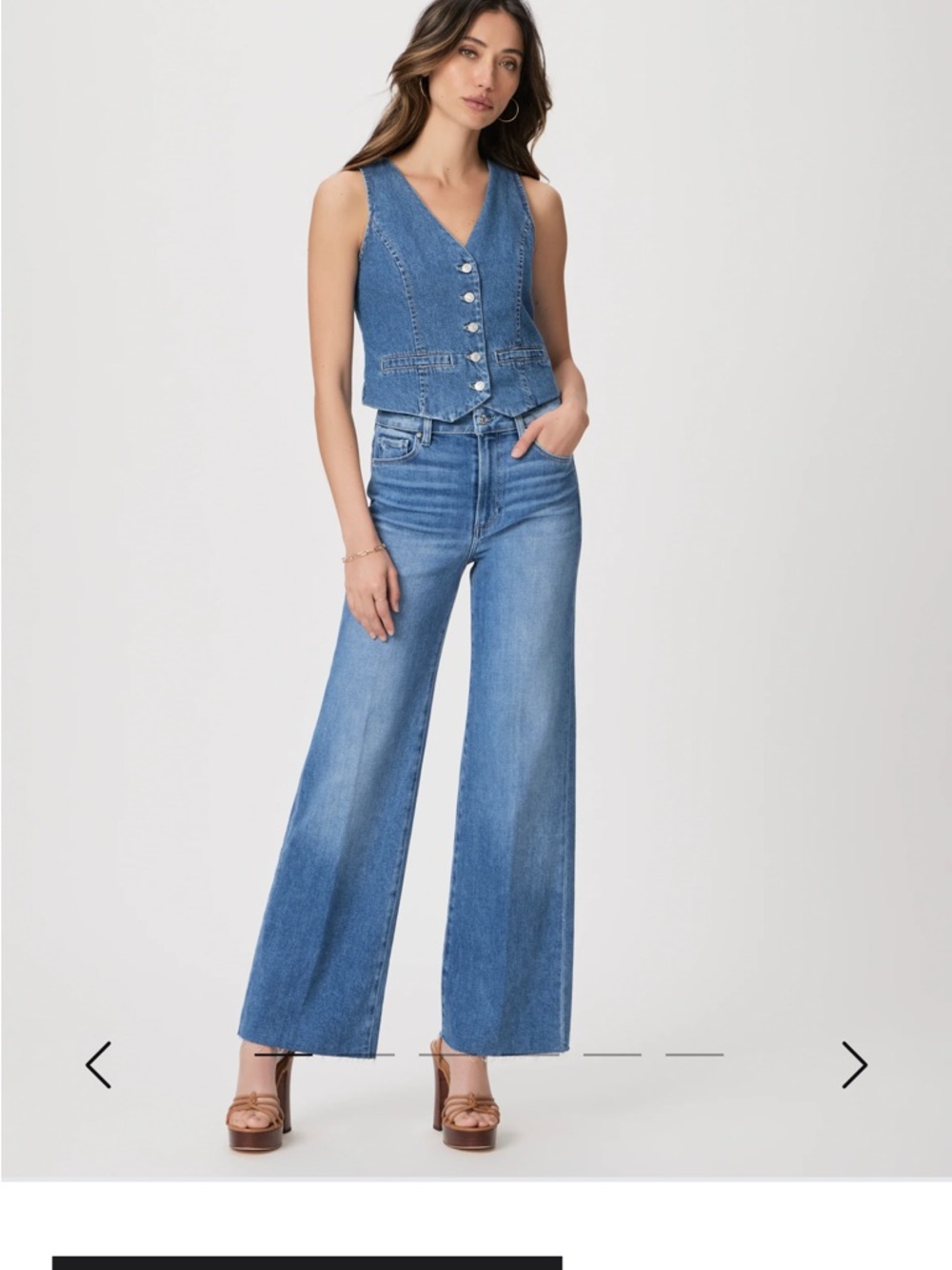 PAIGE Anessa 31" Wide Leg Jean
